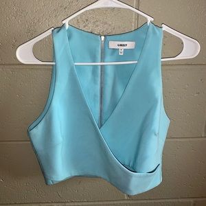 Cut out halter top